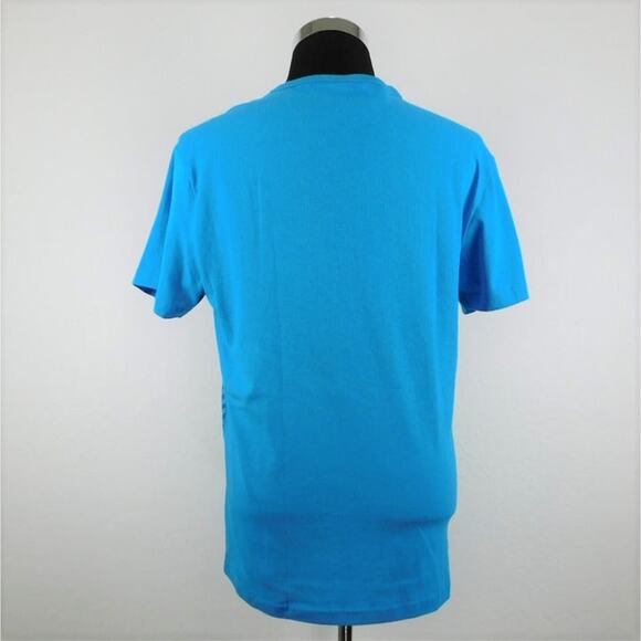 Guess Blue Logo 1981 Cotton Short Sleeve Tee Mens Large Shirt - Picture 2 of 6